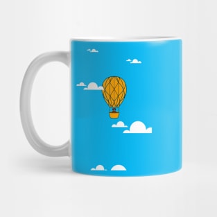 A teddy bear in the sky Mug